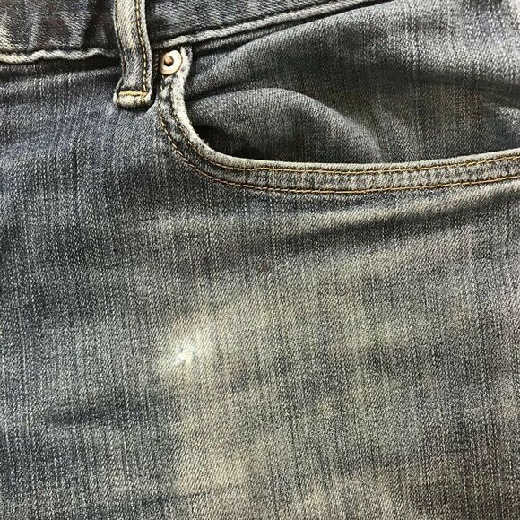 Banana Republic Mens Blue Regular Fit Medium Wash Denim Tapered Jeans Size 32x32 - Picture 6 of 11